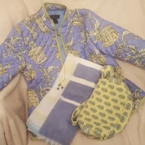 Silkland Jacket, Vera Bradley Handbag, Accessories